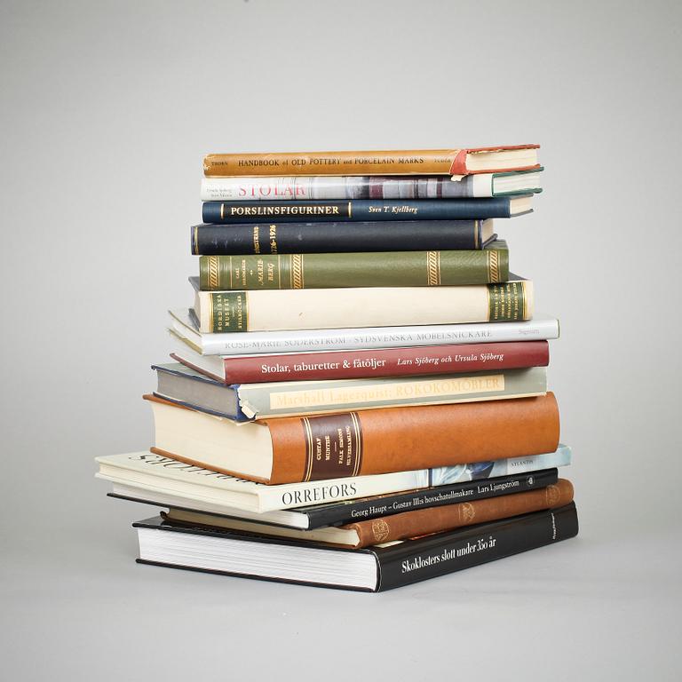 KONSTBÖCKER, 14 st.