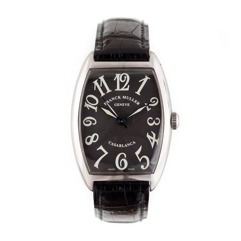 Franck Muller - Casablanca. Steel. No 714. 31x43mm.