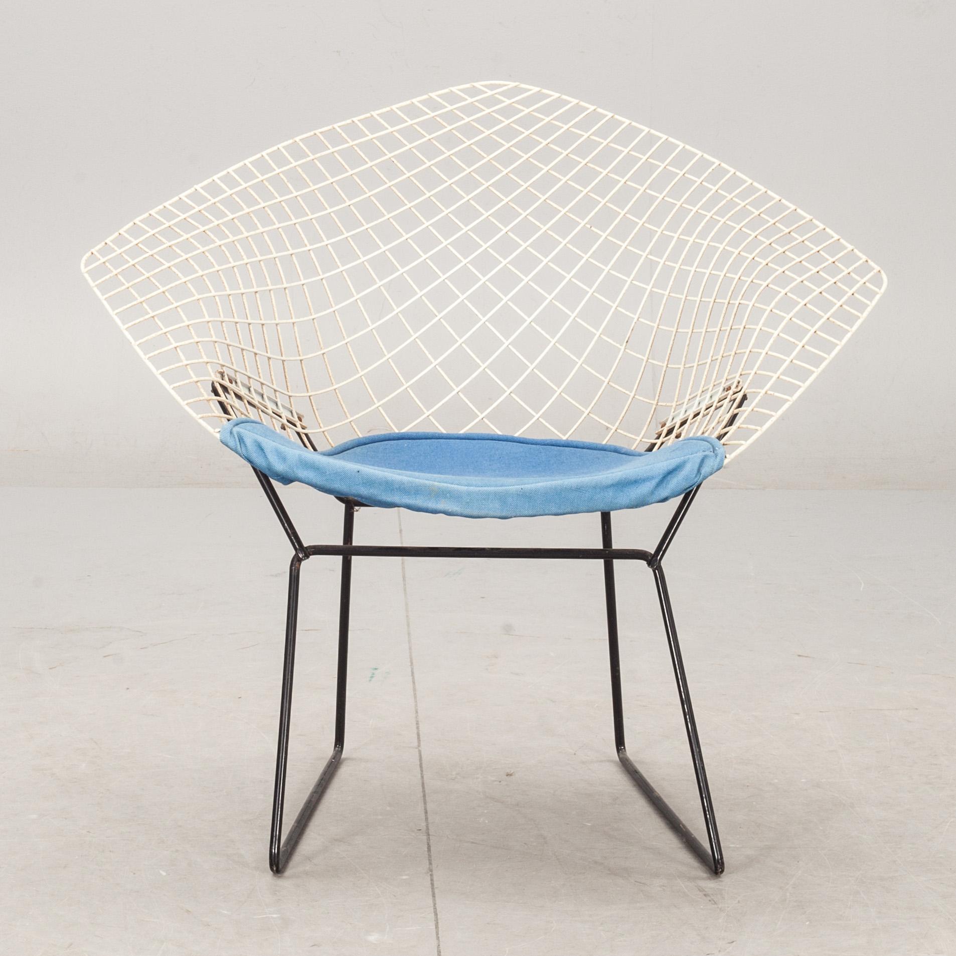 FÅTÖLJ, "Diamond Chair", Harry Bertoia, Knoll.