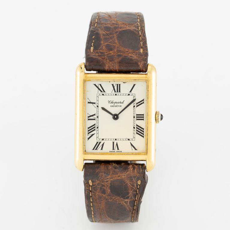 Chopard, "Tank", wristwatch, 25 x 33 mm.
