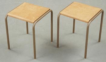 PALLAR, ett par, Fanérprodukter Nybro, från Fångvården Norrtälje, 1900-talets andra hälft.