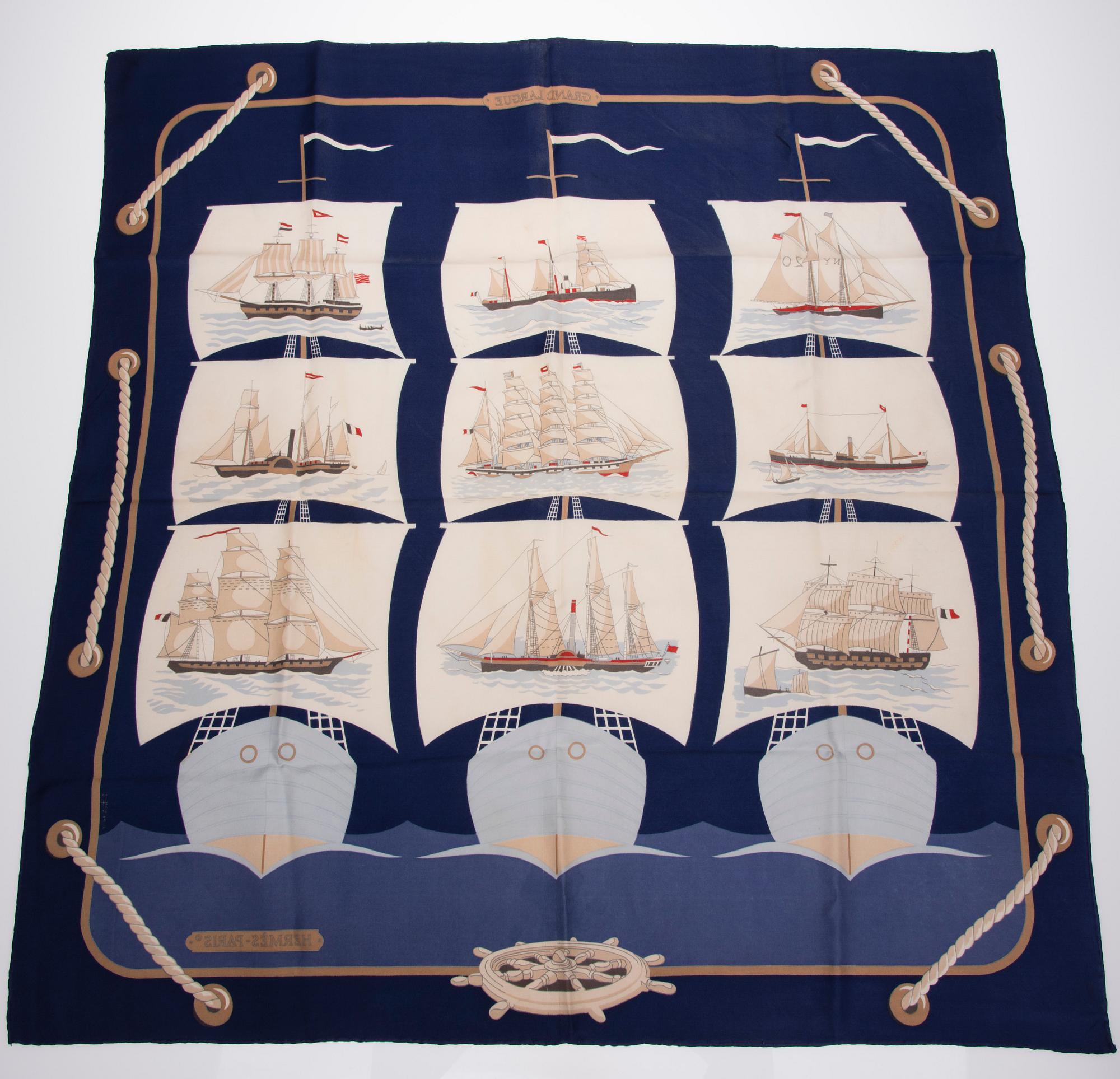SCARF, "Grand Largue", Hermès.