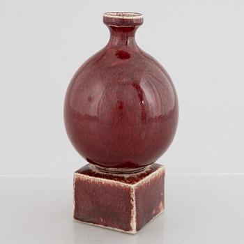 Sven Wejsfelt, a stoneware vase, Gustavsberg Studio 1972.