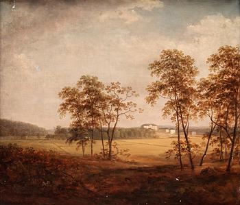 Carl Johan Fahlcrantz Tillskriven, Vy mot Rosersbergs slott.