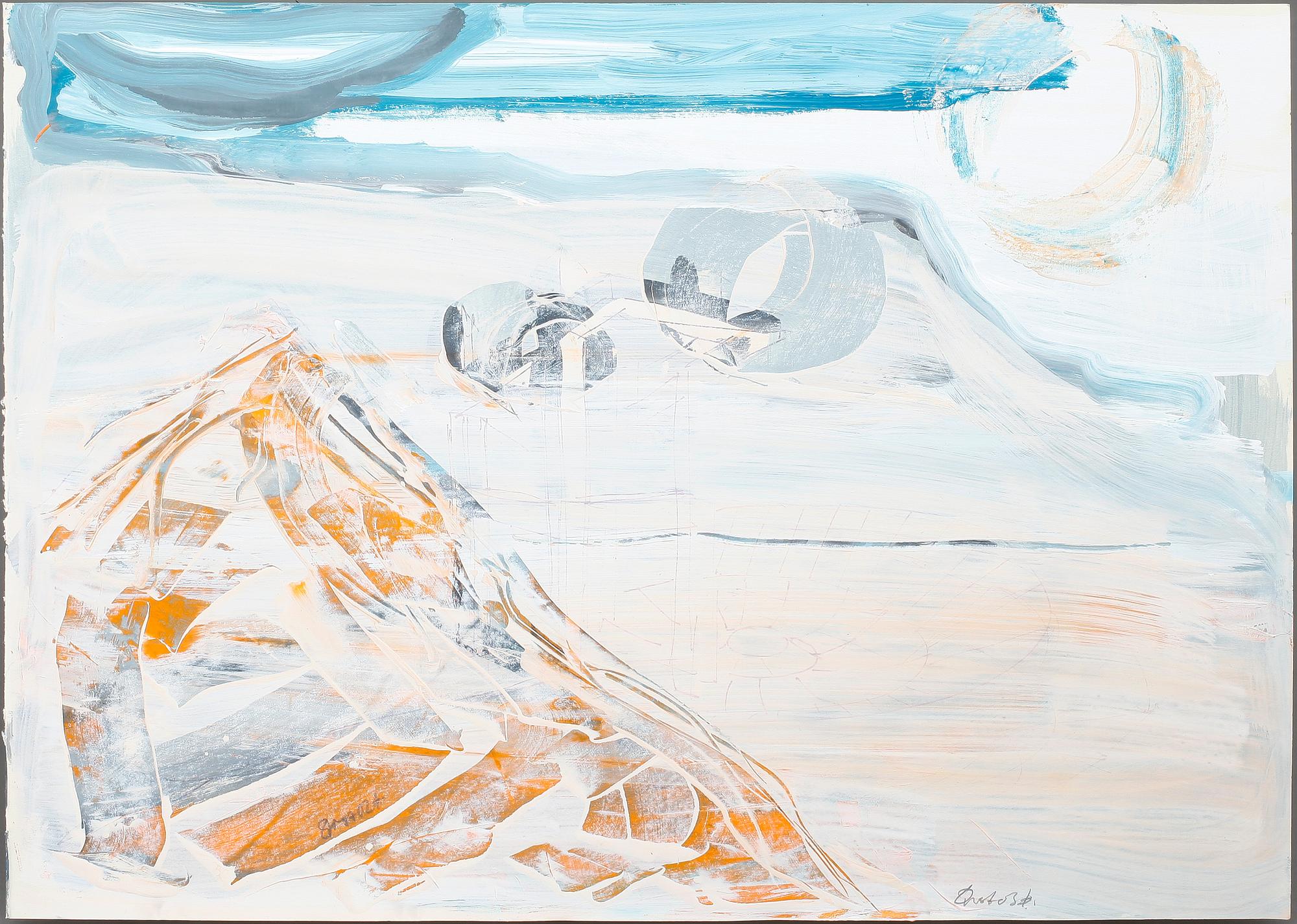 PATRIK QVIST, blandteknik. Signerad.