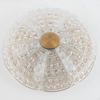 Carl Fagerlund, a ceiling lamp, Orrefors.