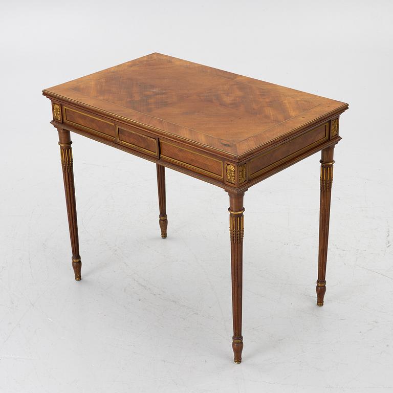 A seven-piece seating group, Louis XVI style, early 20th Century.