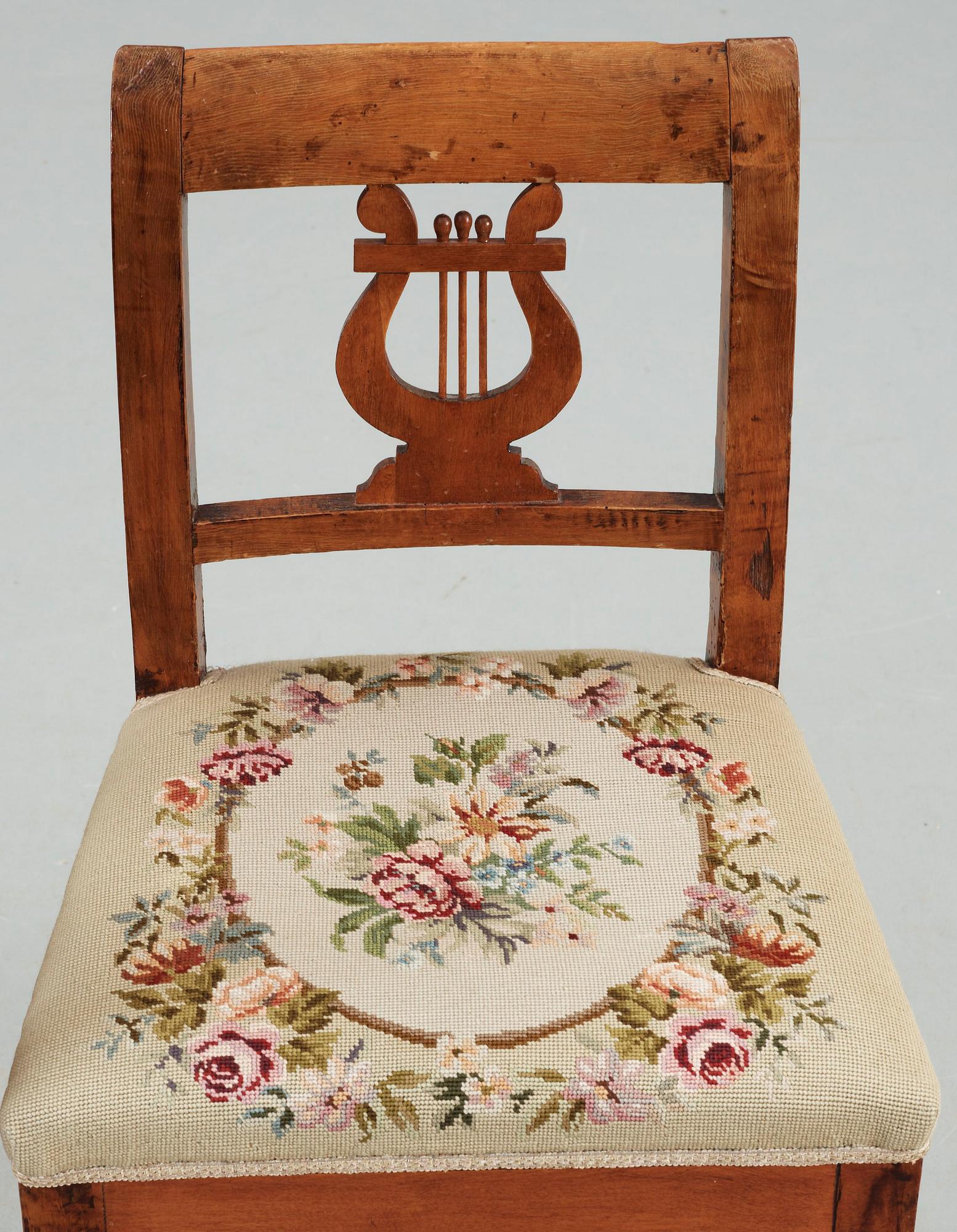 STOLAR, ett par. Karl Johan, 1800-talets mitt.