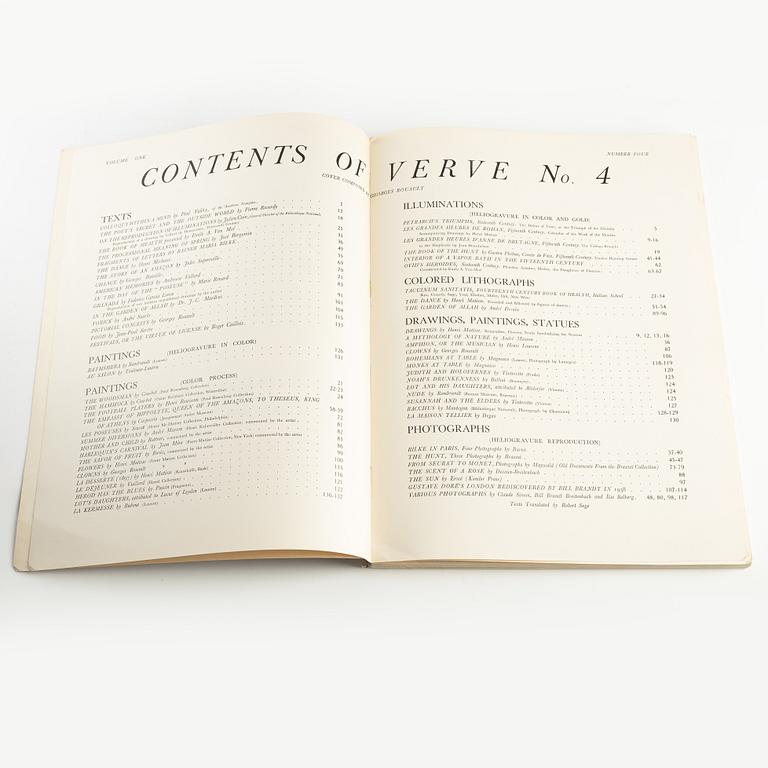 "Verve", No 4, January-March 1939.