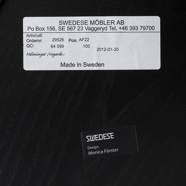 Monica Förster, soffbord, "Breeze", Swedese.