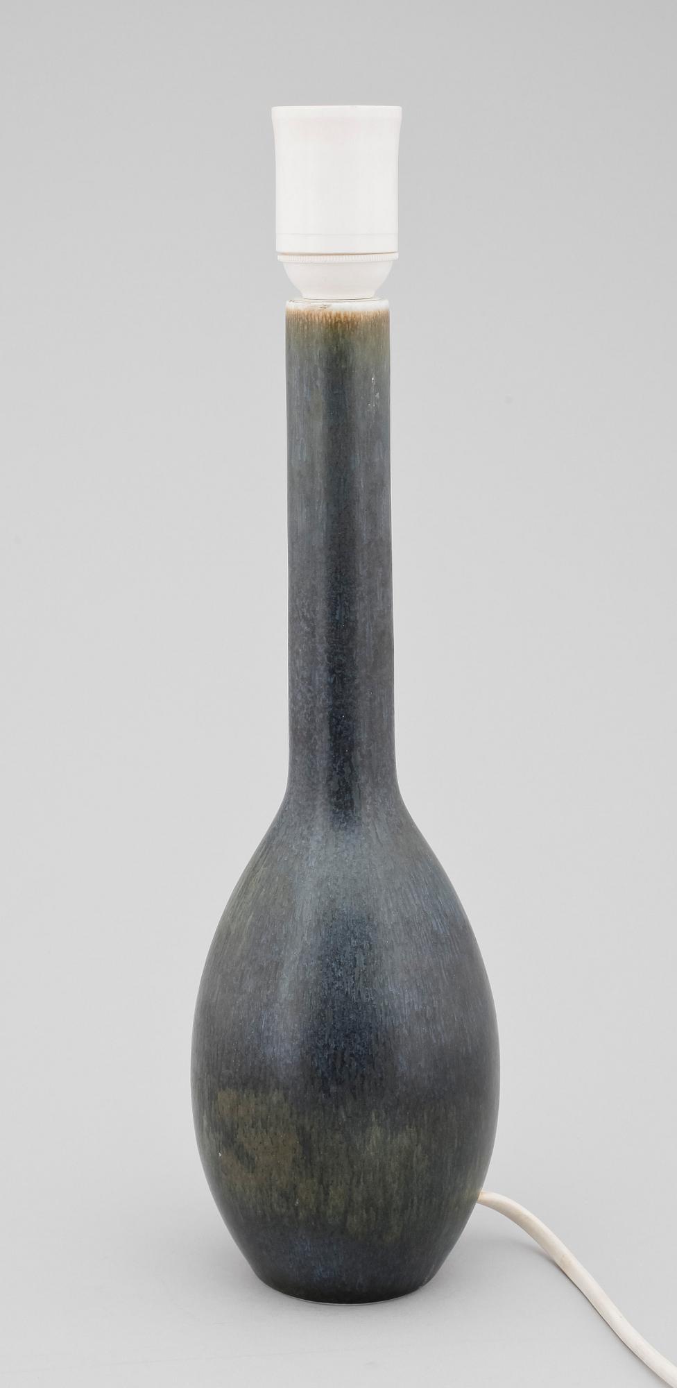 BORDSLAMPA, stengods, Carl-Harry Stålhane Rörstrand.