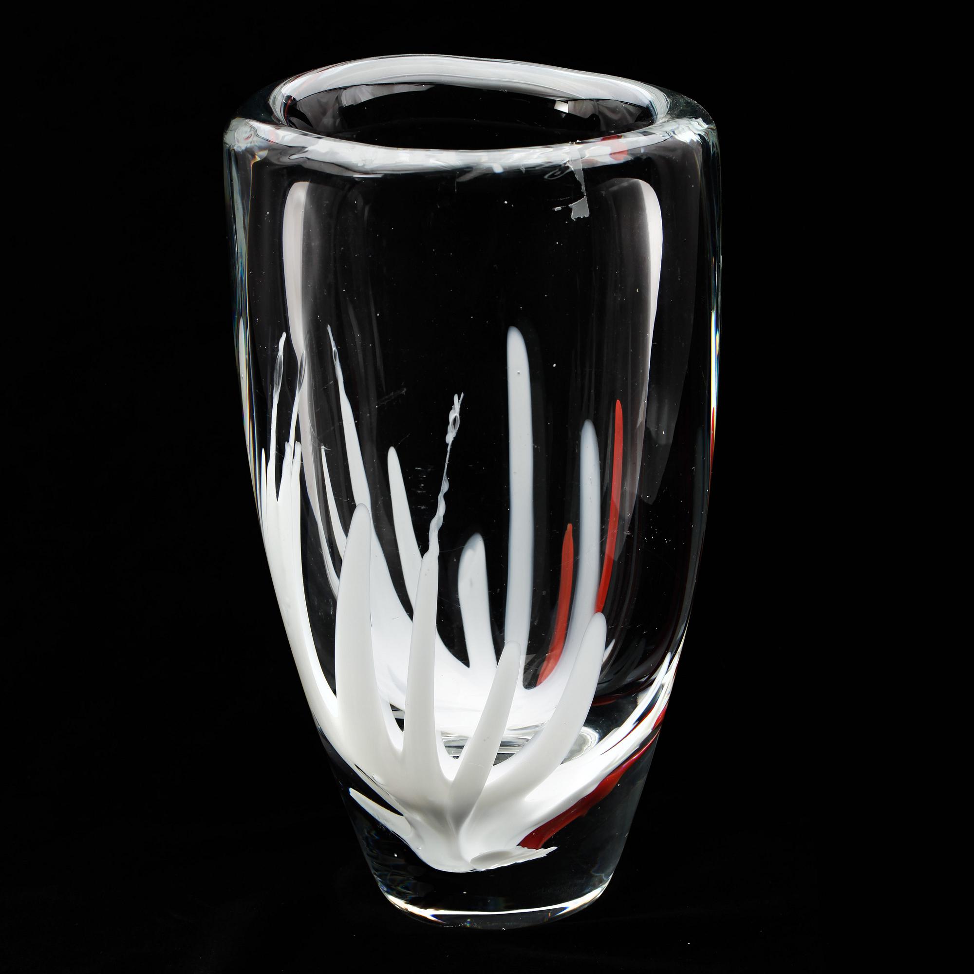 VAS, glas, Vicke Lindstrand, Kosta.