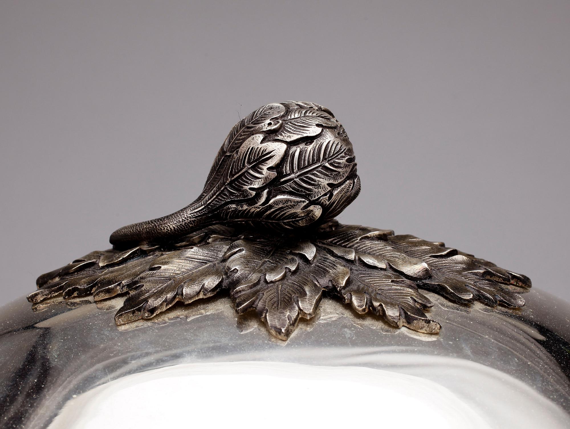 TERRIN, sterlingsilver, importstämplar, total vikt ca 3200 g. 1900-talets andra hälft.