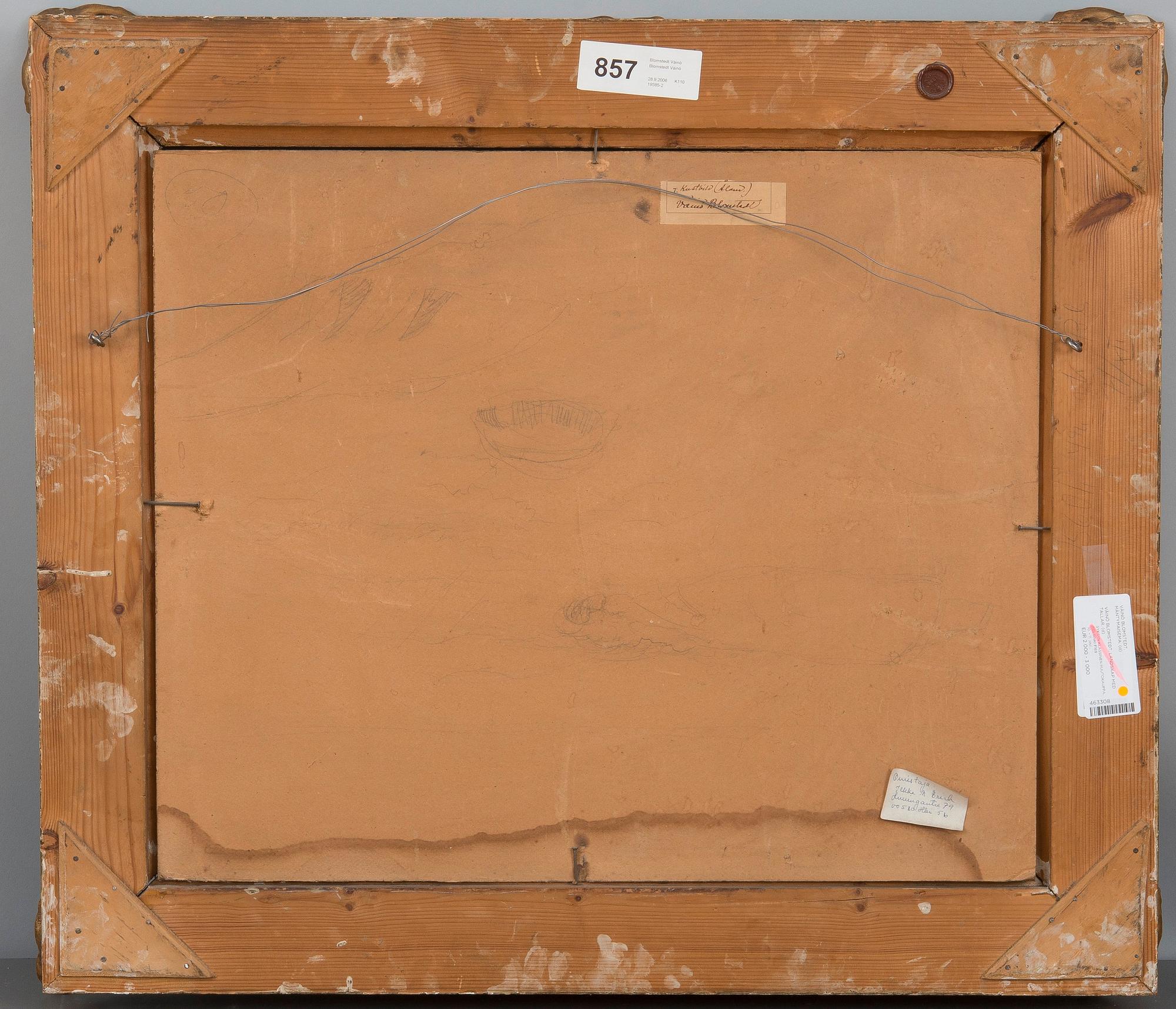 Väinö Blomstedt, MÄNTYMAISEMA.