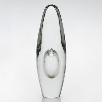 Timo Sarpaneva, glass sculpture 'Orchid', signed Timo Sarpaneva Iittala -54.