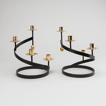 Scandia Present, ljusstakar, 2 st, 1900-talets andra hälft .