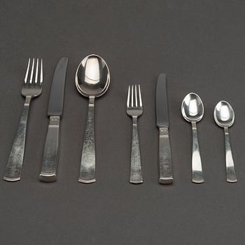 BESTICKSERVIS, silver, "Rosenholm", ca 93 delar, GAB, 1960-tal,