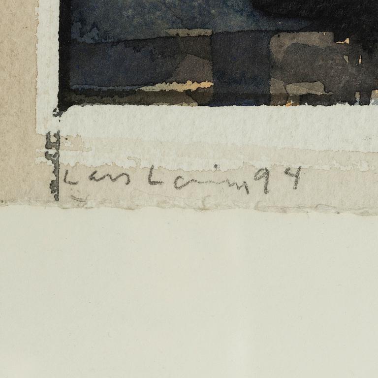 Lars Lerin, Untitled.