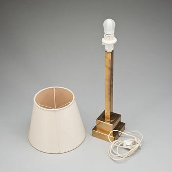 BORDSLAMPA, Bergboms, 1900-talets andra hälft.