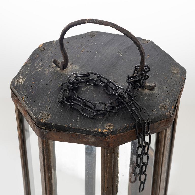 Lantern, 19th century, folk art.