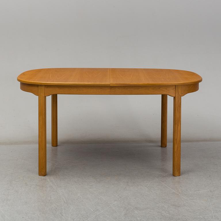 CARL MALMSTEN, matsalsgrupp 7 delar, "Ambassadör", Åfors Möbelfabrik.