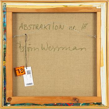 Björn Wessman, "Abstraktion nr 18".