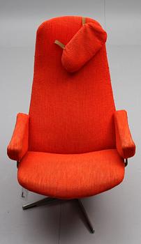 FÅTÖLJ, "Contourette", Alf Svensson, Dux.