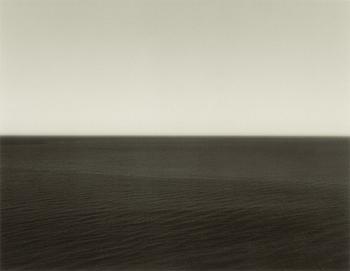 Hiroshi Sugimoto, "South Pacific Ocean Maraenui 1990".
