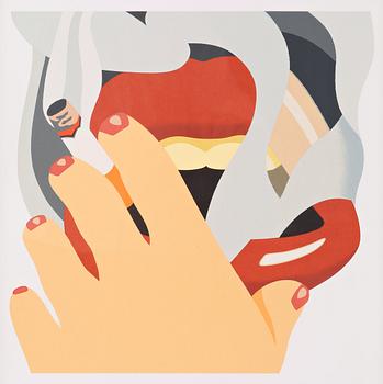 312. Tom Wesselmann, "The Smoker", from "An American Portrait".