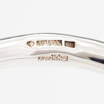 Kaija Aarikka, A sterling silver bracelet. Ilmari Puhakka, Joutsa for Aarikka 1994.