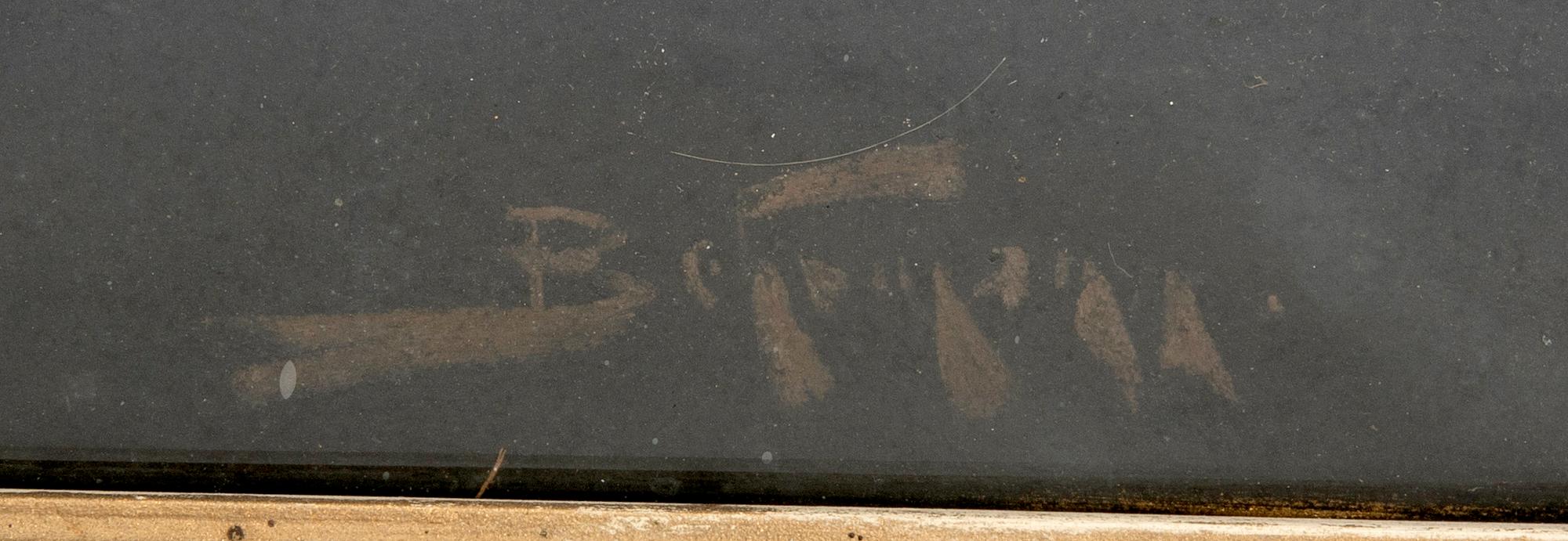 Okänd konstnär 1900-tal , pastel signed.