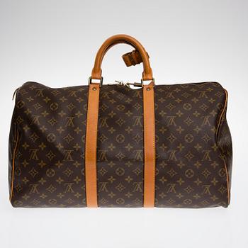 VÄSKA, "Keepall 50", Louis Vuitton.