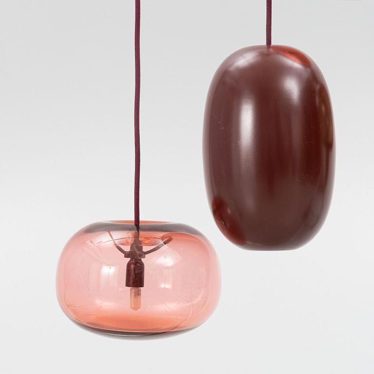 Joel Karlsson, taklampa, "Pebble", Örsjö Belysning, samtida.