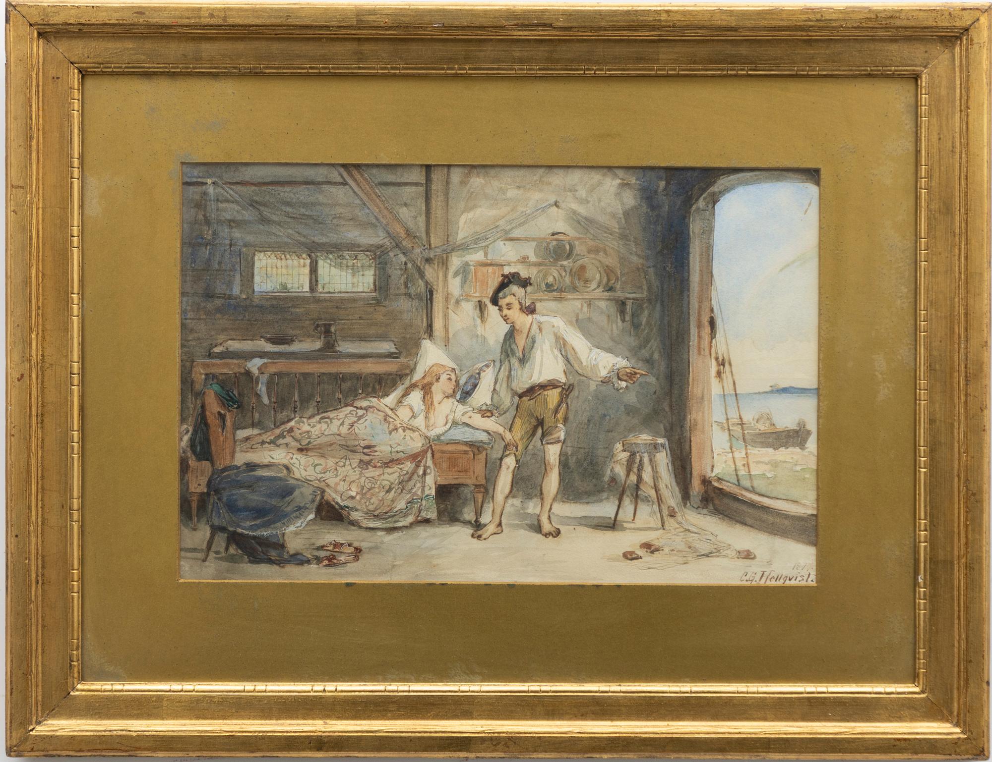Carl Gustaf Hellqvist, "Morning.".