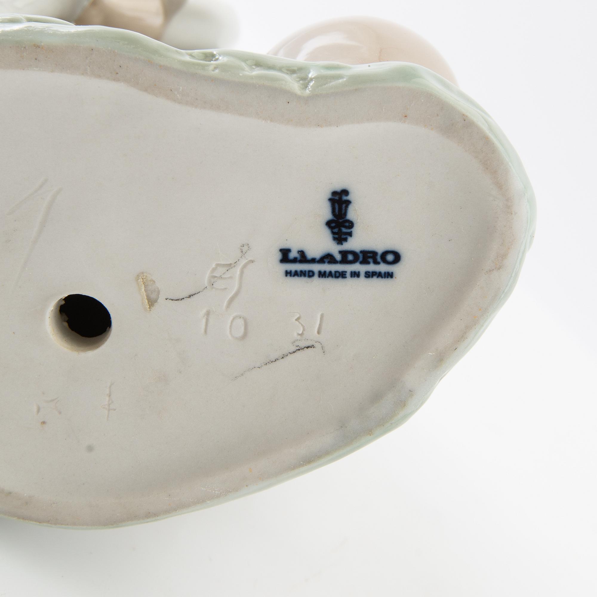 Figuriner, 2 st, Lladró Spanien 1971-1974.