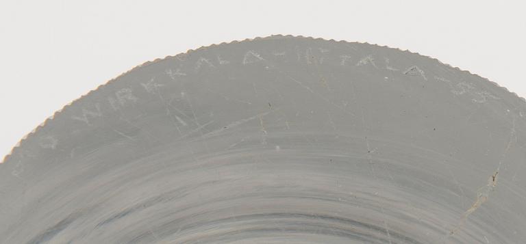 VAS, glas, signerad Tapio Wirkkala Iittala -55.