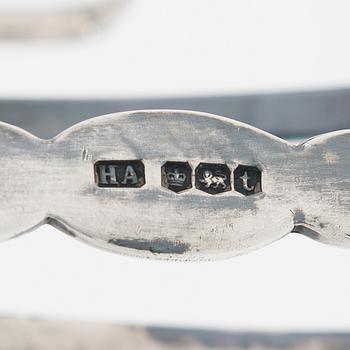 Atkin Brothers, toastrack, sterlingsilver, Sheffield, England 1936.