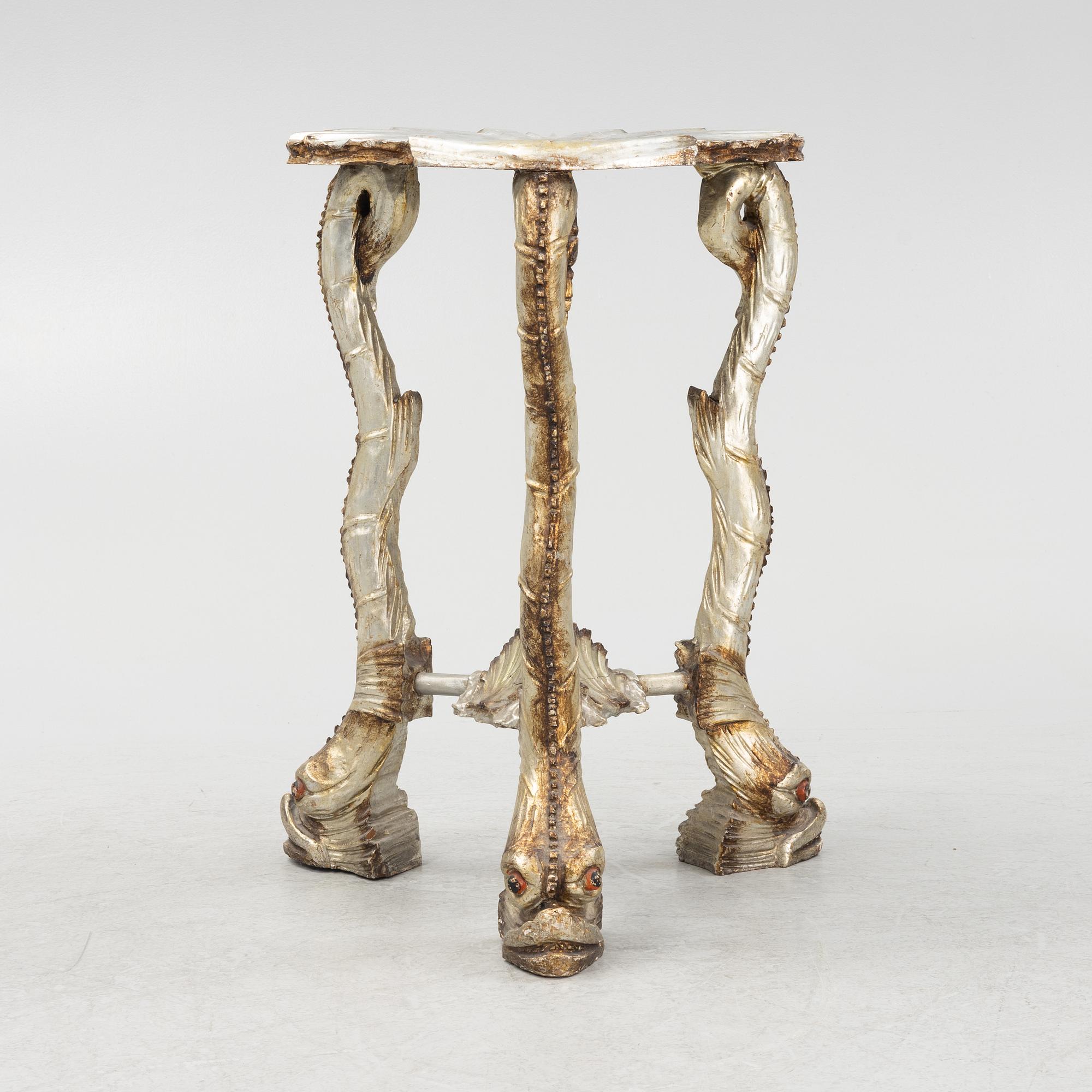 An Italian Grotto-Style Side Table, 20th Century.