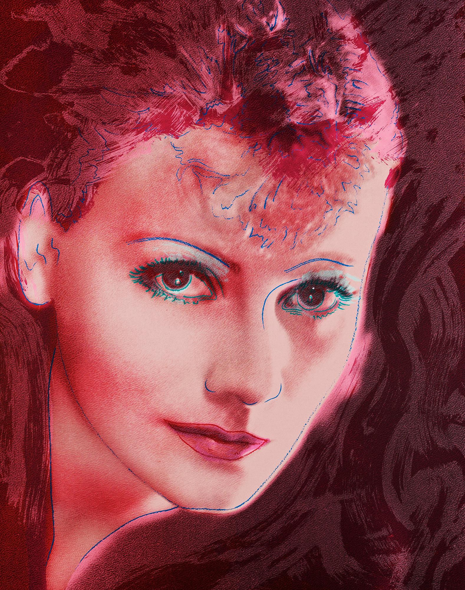 Rupert Jasen Smith (Andy Warhol), "Greta Garbo" (The Kiss, Midnight, The Divine, New Age, Dreaming, Mata Hari).