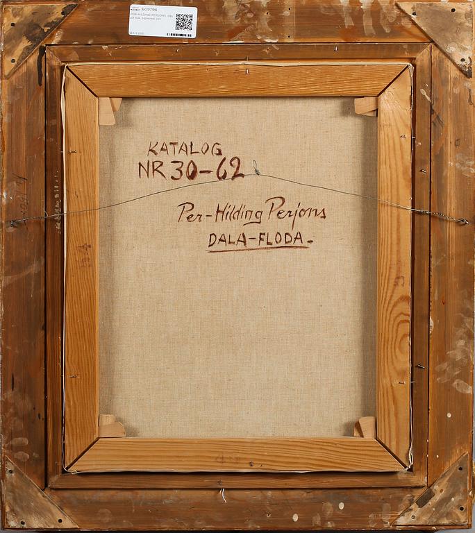 PER-HILDING PERJONS, olja på duk, signerad.