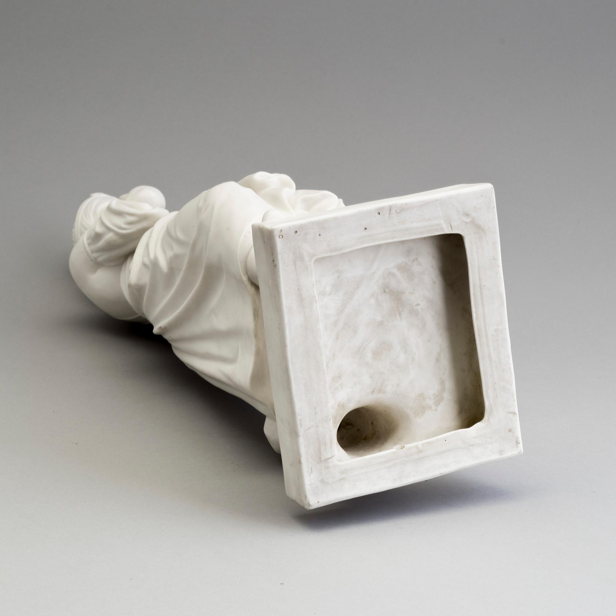 A PARIAN FIGURE, Gustafsberg, ca 1900.