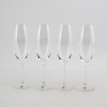 Richard Juhlin, champagne glass 12 pcs Reijmyre.