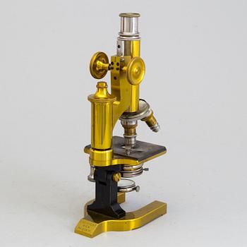 A microscope from Reichert, Vienna, Austria, first half of the 20th century.