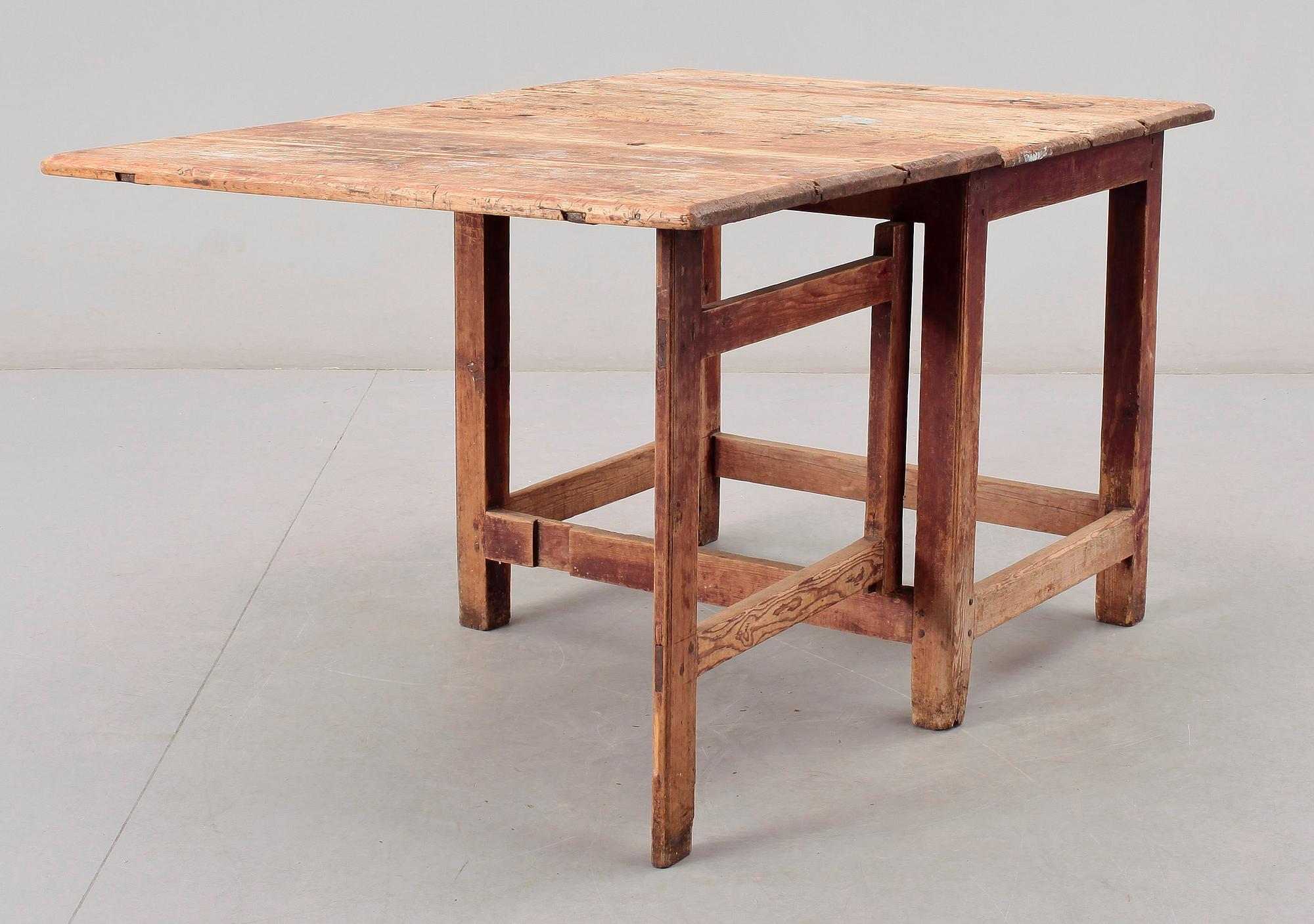 SLAGBORD, allmoge, 1800-tal.