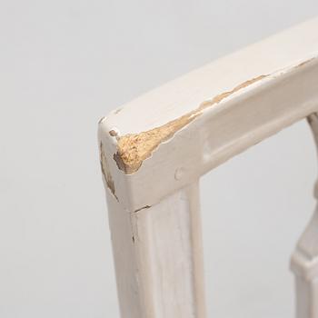 Twelve matched late Gustavian chairs, circa 1800.