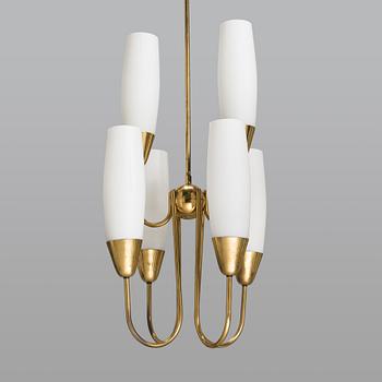 An early 1960's 'ER98/6' chandelier for Itsu.