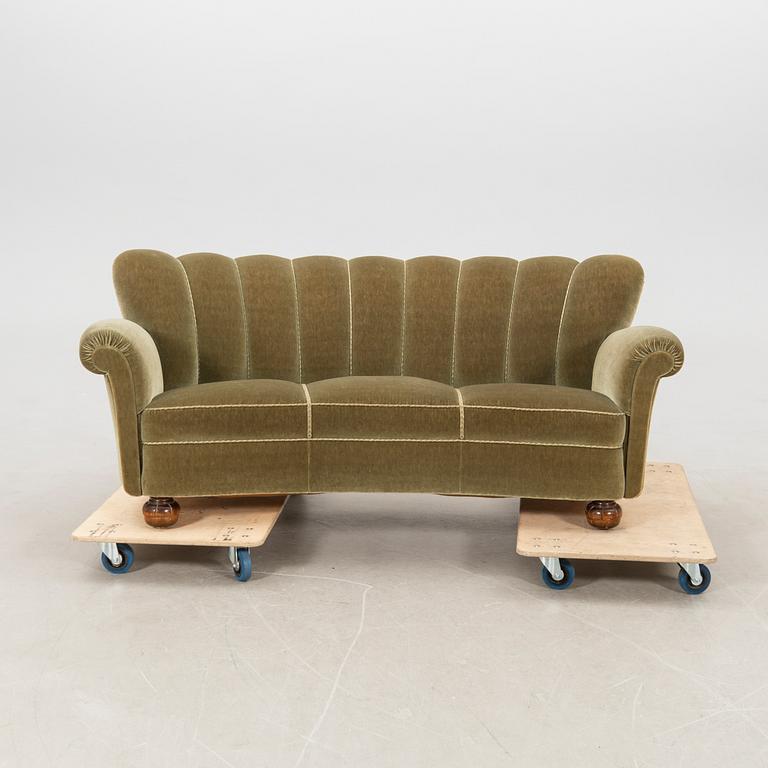 Sofa Swedish Modern 1940s.