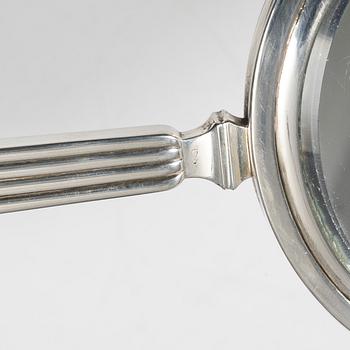 Sigvard Bernadotte, Toiletteuppsättning, 4 delar, sterlingsilver, för Georg Jensen, Danmark 1933-1944. Modellnr 278.