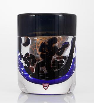 162. VAS, glas. Ariel. E.Öhrström, Orrefors 1984. 
"Gondoljären".