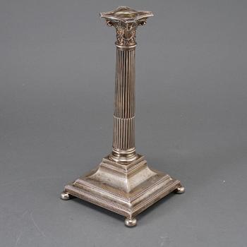 LJUSSTAKE, silver, K Andersson, Stockholm, 1901.